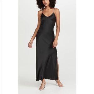 DANNIJO SILK CRYSTAL STRAP DRESS